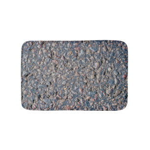 Asphalt och småstarna struktur badrumsmatta