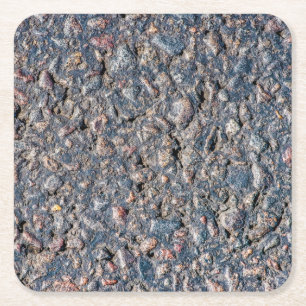Asphalt och småstarna struktur underlägg papper kvadrat