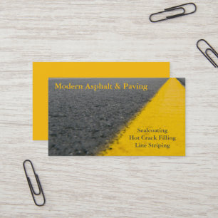 Asphalt & Pave/Driveway Construction Services Visitkort