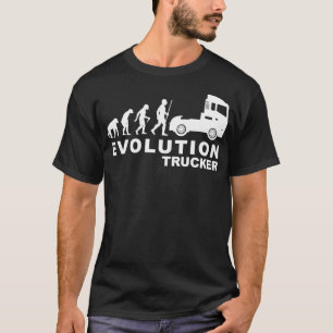 Asphalt Warrior Trucker Evolution T Shirt