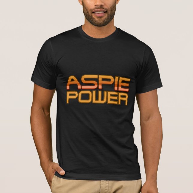 Aspie driver tee shirt (Framsida)