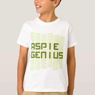 Aspie snille - datorer t shirt