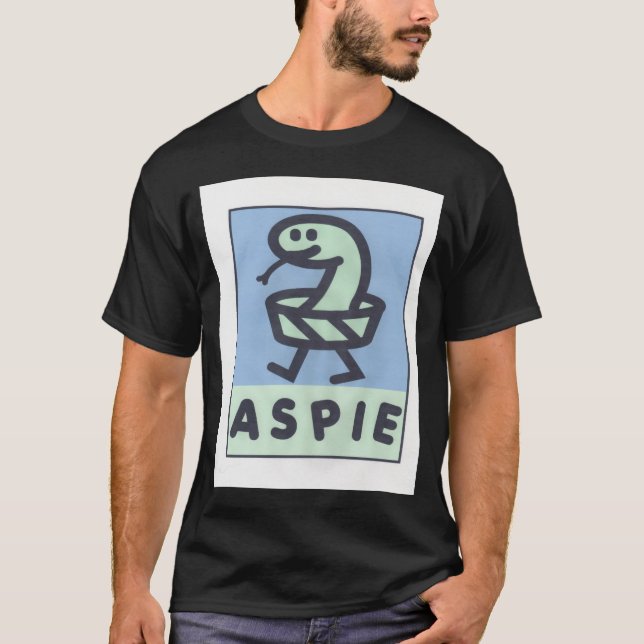 Aspie T-shirt (Framsida)