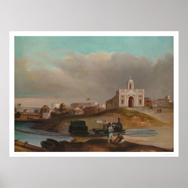 Aspinwall California Railway (1160) Poster (Framsidan)