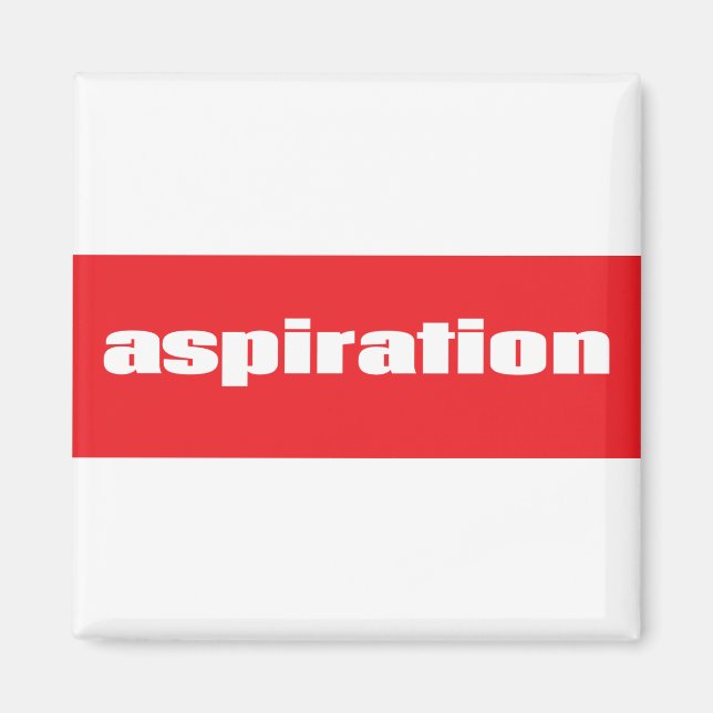 Aspiration Magnet (Framsidan)