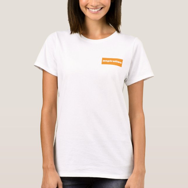 Aspiration T Shirt (Framsida)
