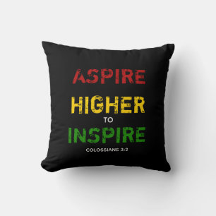 ASPIRE HIGHER Motivering Kudde