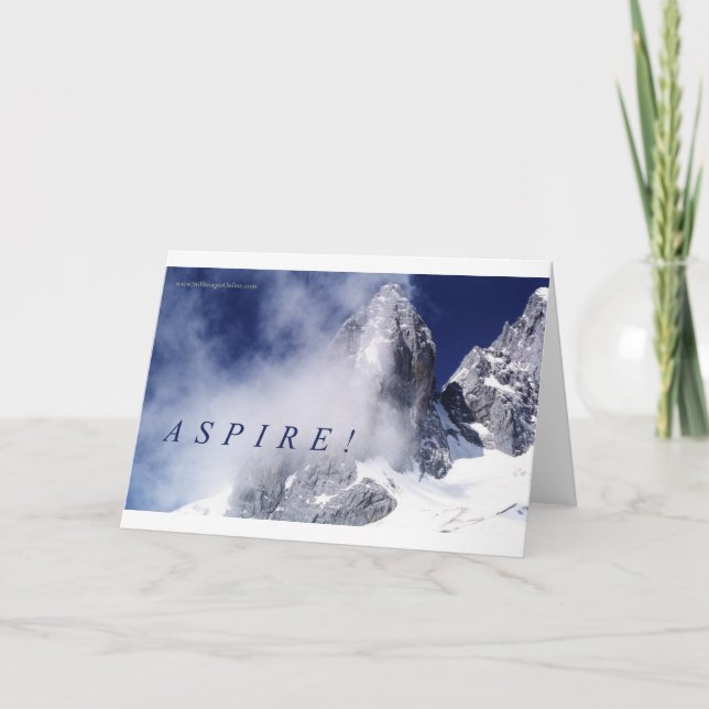 Aspire! Kort (Framsida)