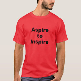 Aspire till Inspire Manar-Shirt T Shirt