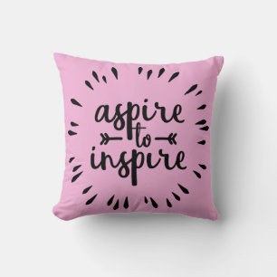 Aspire to Inspire Pillow Kudde