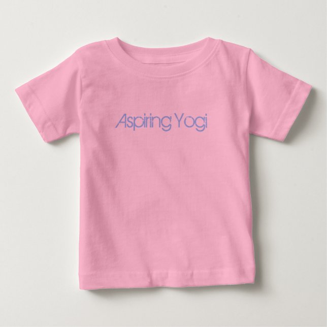 Aspiring Yogi Tee Shirt (Framsida)