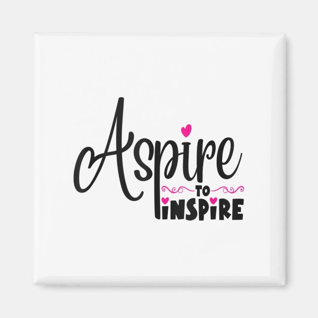 Asre To Insre Sitive Motivational Gift Tee Tank To Magnet (Framsidan)