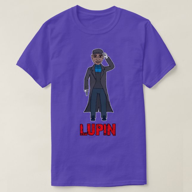 Asš Diop Lupin T Shirt (Design framsida)