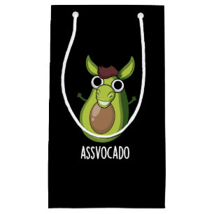 Ass-vocado Rolig Avokado Puns Mörk BG