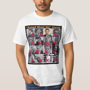 "Assad must go" Curse T-Shirt