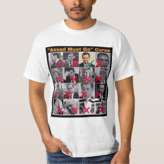 "Assad must go" Curse T-Shirt
