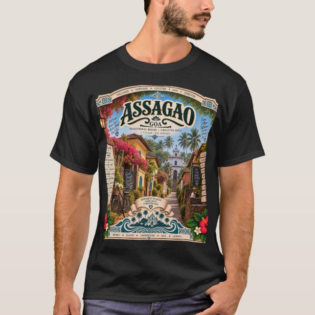 Assagao Goa T-shirt (Framsida)