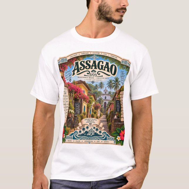 Assagao Goa T-shirt (Framsida)