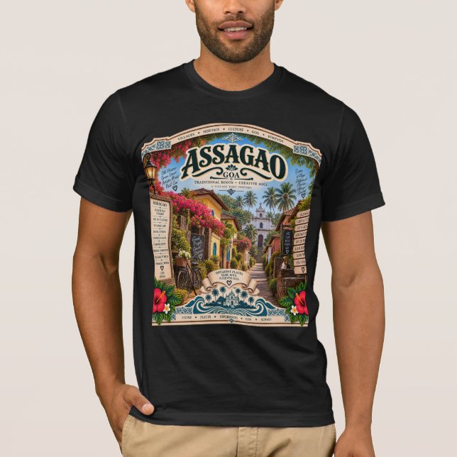 Assagao Goa T-shirt (Framsida)