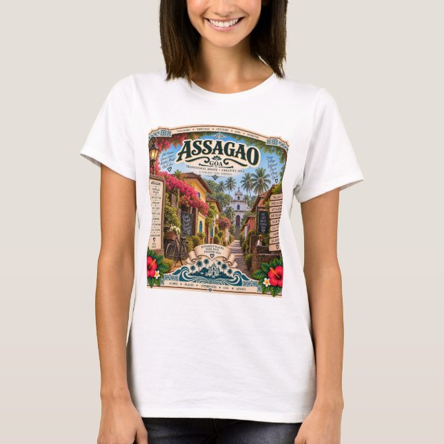 Assagao Goa T-shirt (Framsida)