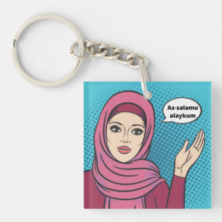 Assalamu Alaykum - Muslim Girl in Hijab 