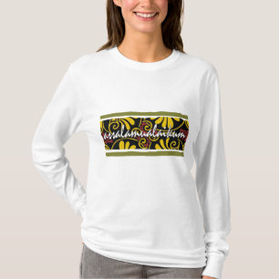 Assalamualaikum islamisk konst tee shirt