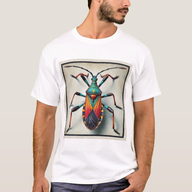 Assassin Bug 280824IREF201 - Watercolor T Shirt (Framsida)