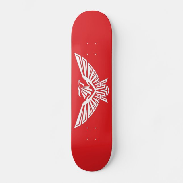 Assassin Creed Inspired Eagle Skateboard Bräda 20 Cm (Framsida)