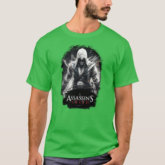 Assassins Creed retro T Shirt (Framsida)