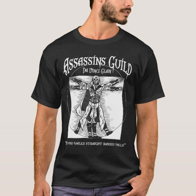 Assassins Guild - Da Vinci Klan T Shirt (Framsida)