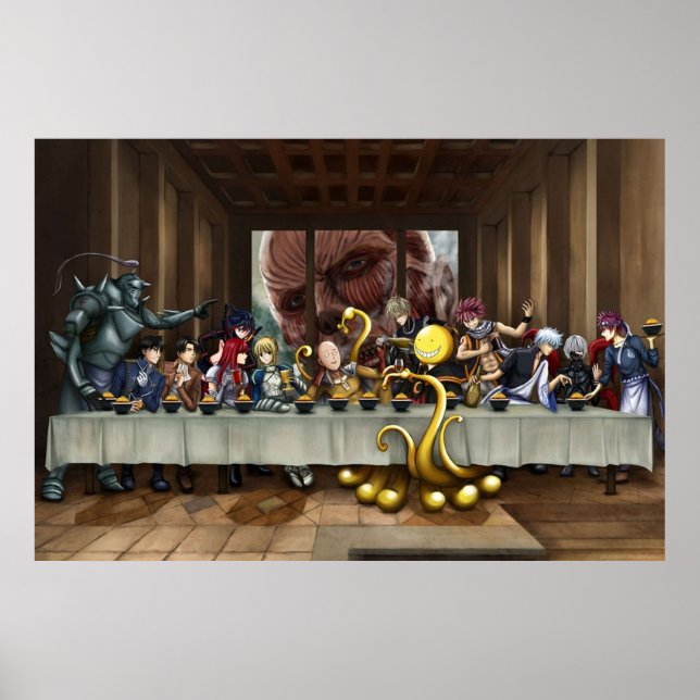 Assassroom Reunion Anime Poster (Framsidan)