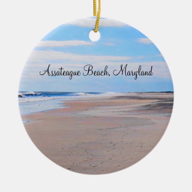 Assateague Beach Ornament (Framsidan)