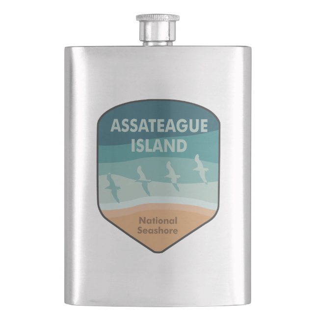 Assateague Island Fiskmås Fickplunta (Framsidan)