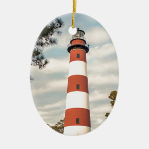 Assateague Island. Julgransprydnad Keramik