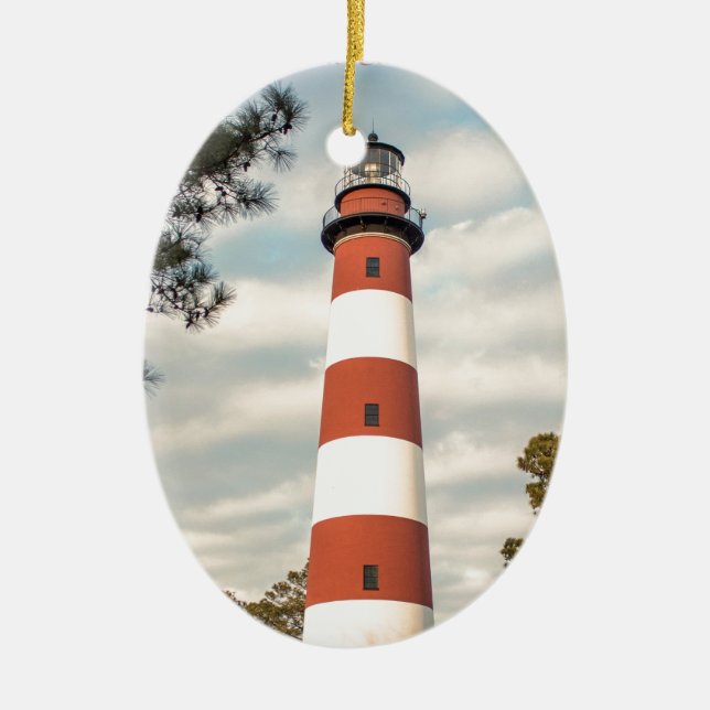 Assateague Island. Julgransprydnad Keramik (Framsidan)