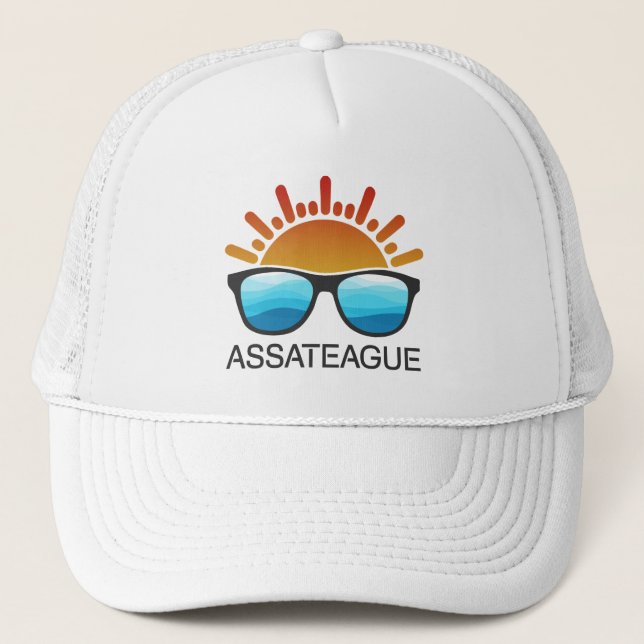 Assateague Island Maryland Virginia Sunglasses Keps (Framsida)