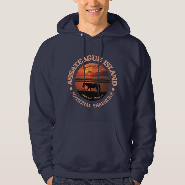 Assateague Island National Seashore Hoodie (Framsida)