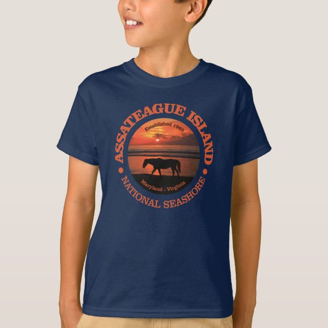 Assateague Island National Seashore T Shirt (Framsida)