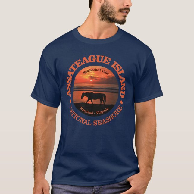 Assateague Island National Seashore Tee (Framsida)