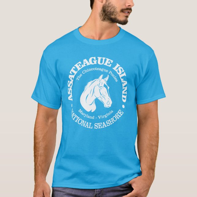 Assateague Island (ponny) T Shirt (Framsida)