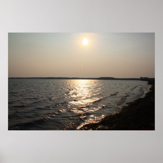Assateague Island Sunset Poster (Framsidan)