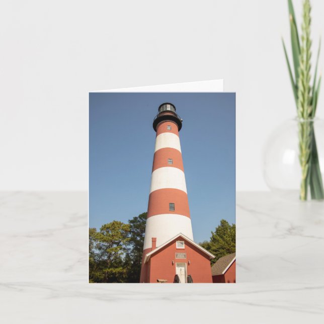 Assateague Lighthouse Kort (Framsida)