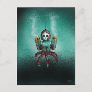 Assault robot vykort