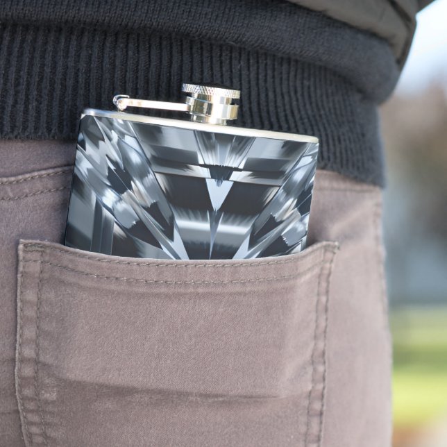 Asscher-cut Diamond Macro - Hall of Spegel Fickplunta (In Situ)