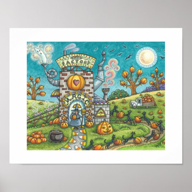 ASSEMBLY LINE PAJ FACTORY Funny Poster (Framsidan)