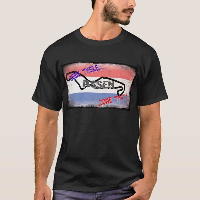 Assen - där gjort det tee shirt (Framsida)