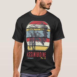 Assiniboine Native Indian Tribe Respect P T Shirt
