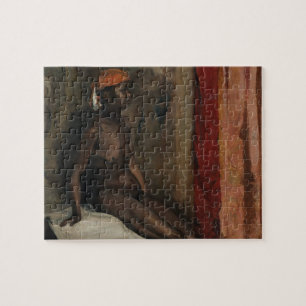 Assis Femme Africaine (den afrikanska kvinnan för Pussel