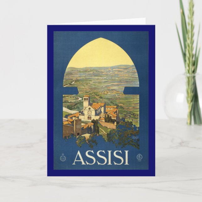 Assisi Kort (Framsida)