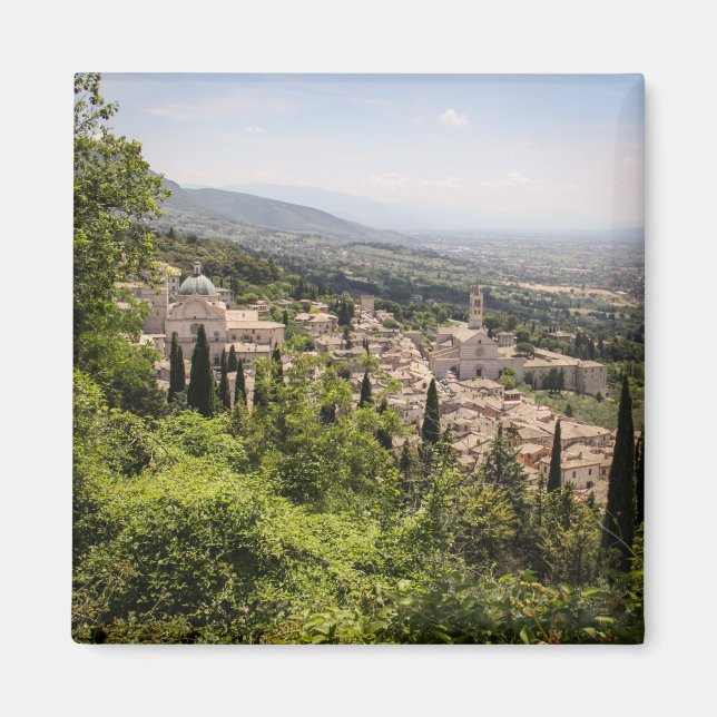 Assisi Overlook Magnet (Framsidan)